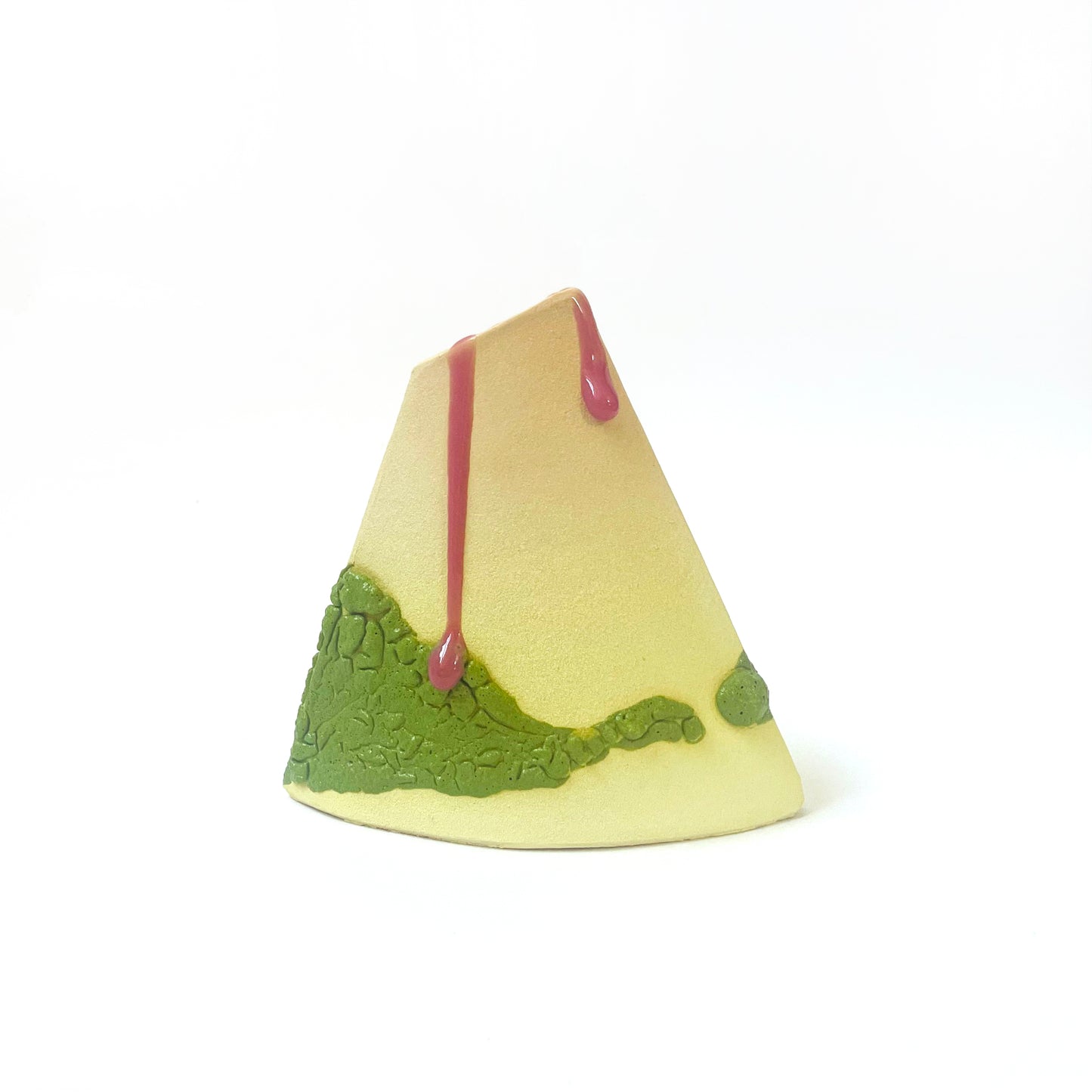 Angle Vase, Bud (Sand/Pink/Lime)