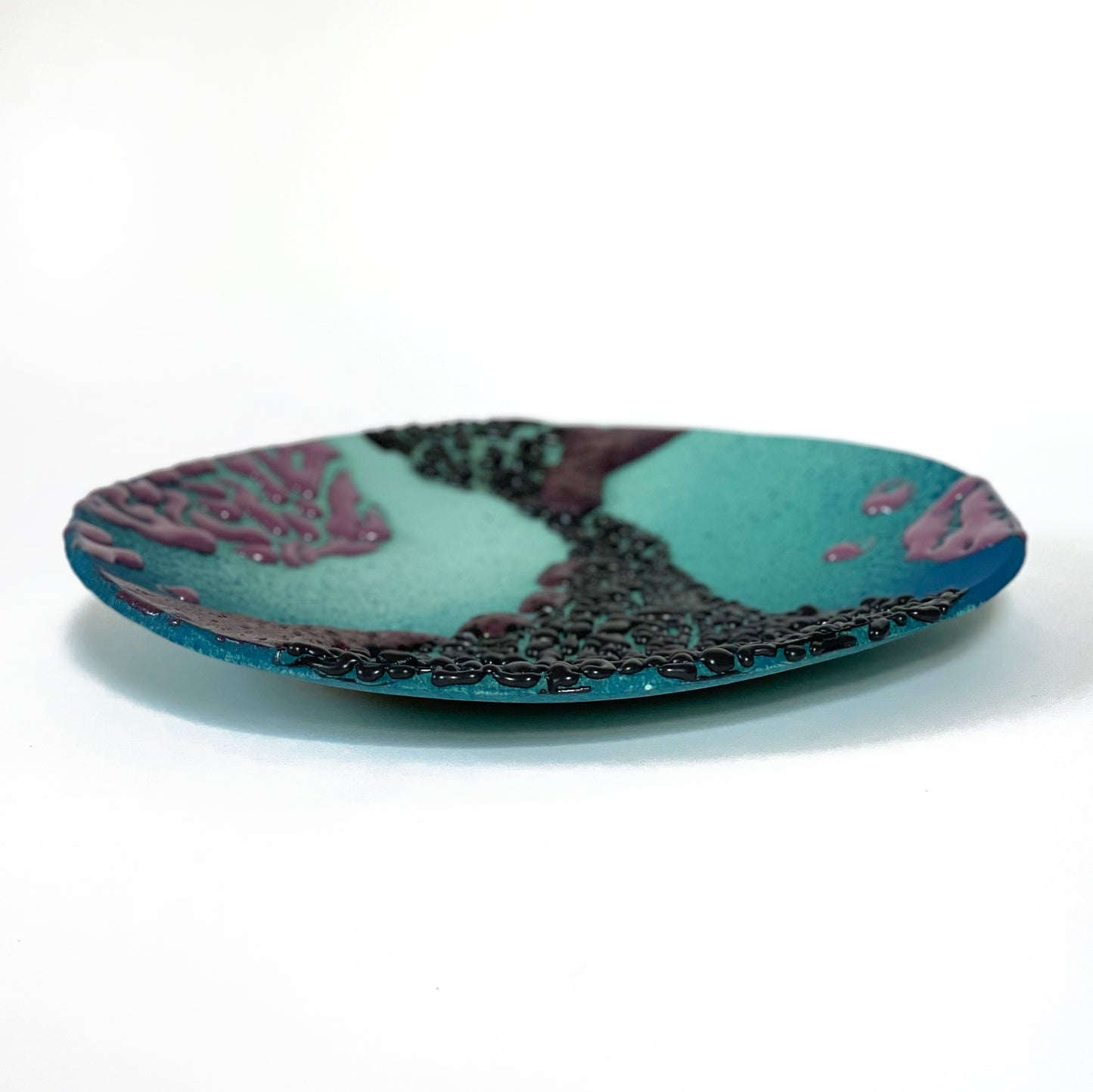 Platter (Turquoise/Teal/Black/Purple)